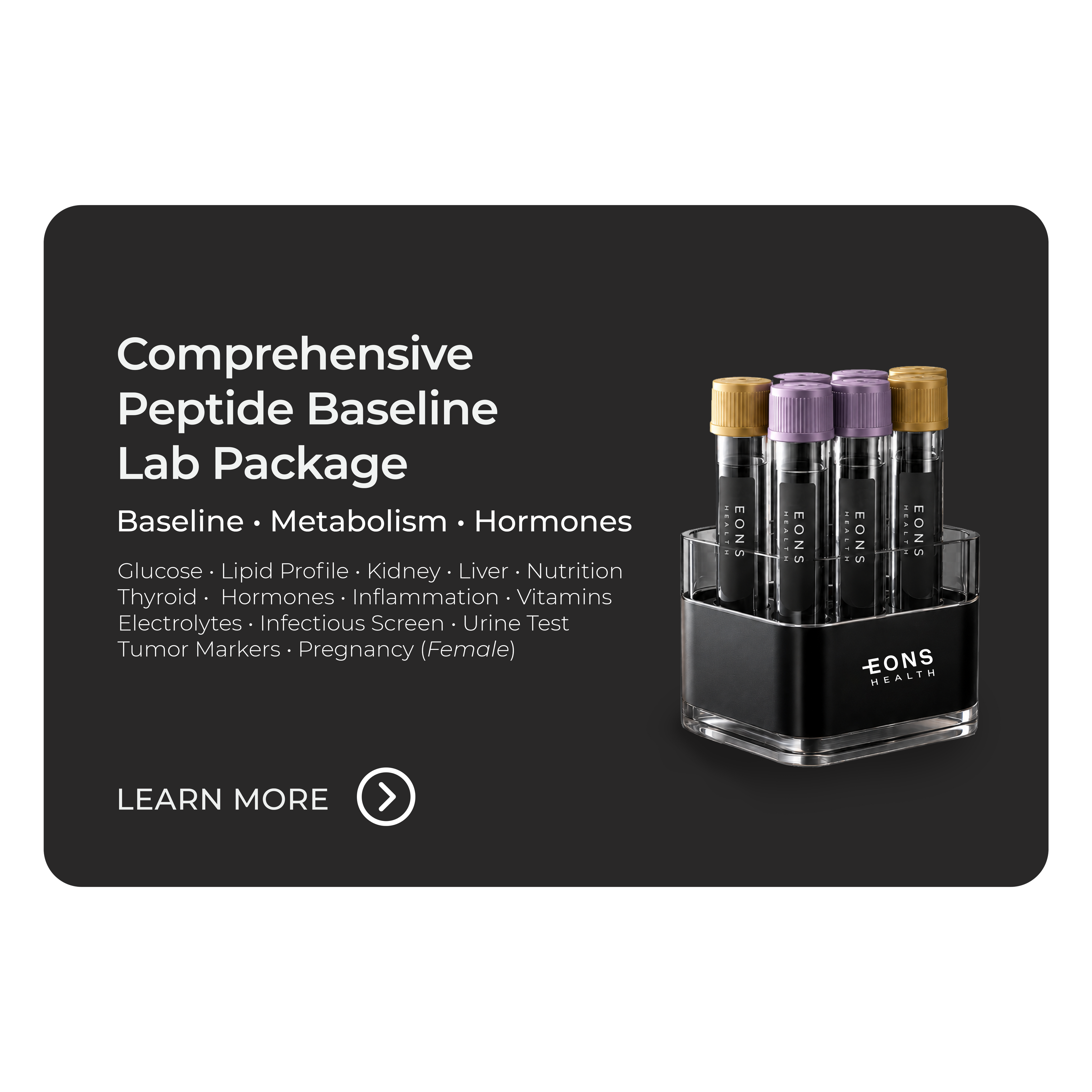 Comprehensive Peptide Baseline Lab Package