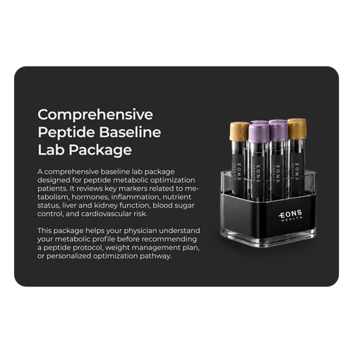 Comprehensive Peptide Baseline Lab Package